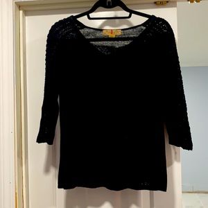 Anthropologie size small black top